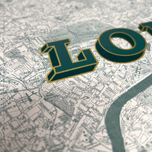 Load image into Gallery viewer, Small London (Green/Gold)