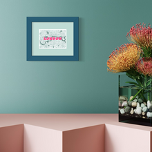 Load image into Gallery viewer, London A6 Map Print
