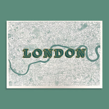 Load image into Gallery viewer, Small London (Green/Gold)
