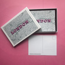 Load image into Gallery viewer, London map postcards
