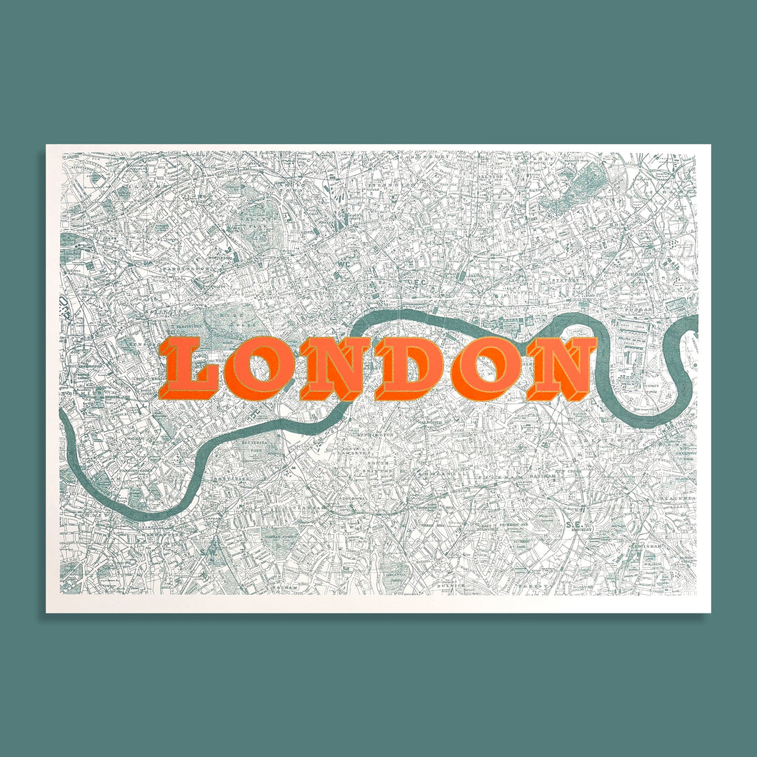 Small London (Orange/Gold)