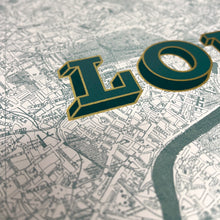 Load image into Gallery viewer, Small London (Green/Gold)
