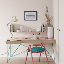 Load image into Gallery viewer, Battersea Map Screen Print – Vintage London Wall Art

