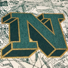 Load image into Gallery viewer, Small London (Green/Gold)
