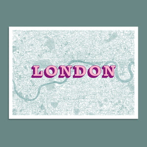 London Magenta XL